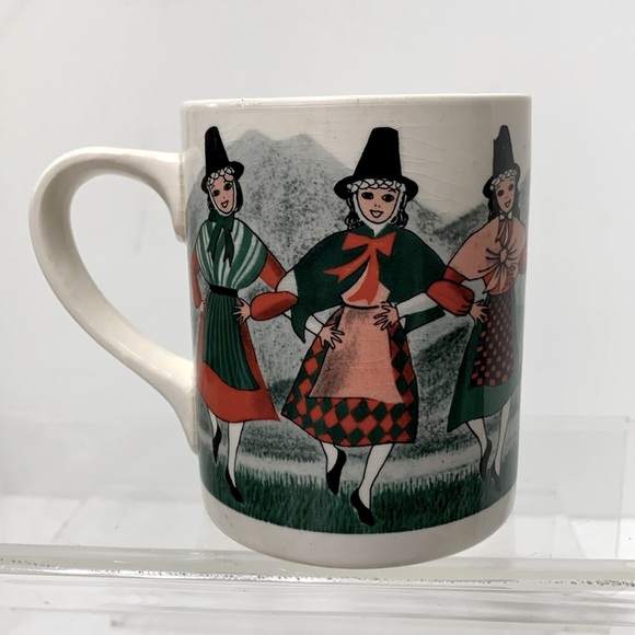 Welsh folk dancers mug Wales LTD - Picture 2 of 16